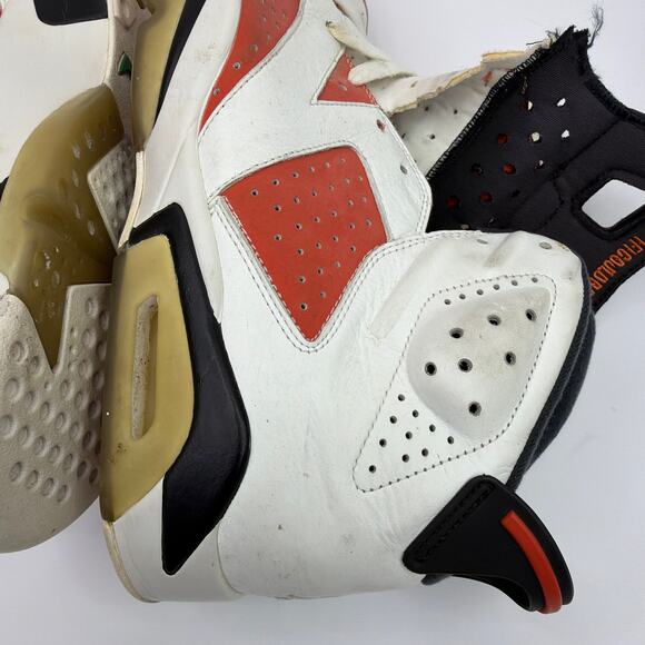 Air Jordan 6 Retro Gatorade Like Mike 384664-145 Men’s US 12 White Orange Black